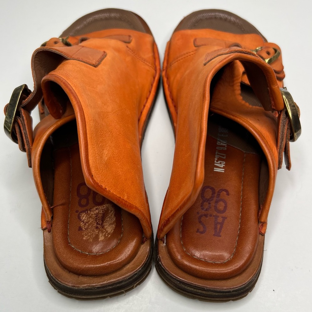 A.s. 98 Tavon Sandals in Orange Size EU 40 - Picture 11 of 16